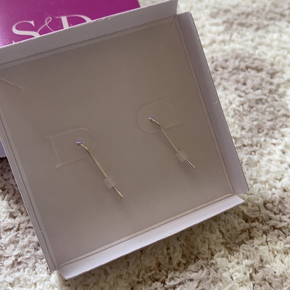 Stella & Dot Arrow Climber Stud Earrings - Picture 3 of 4